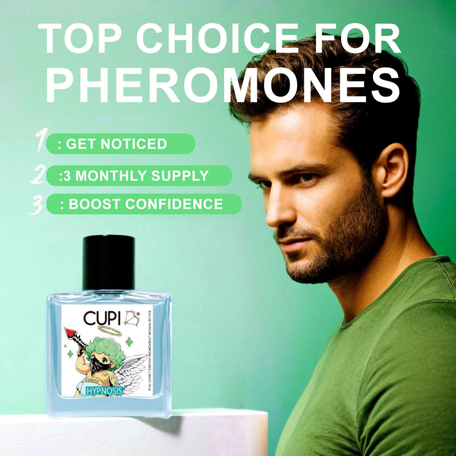 Cupid Perfume 50ml Long-Lasting Fragrance Portable Premium Scent