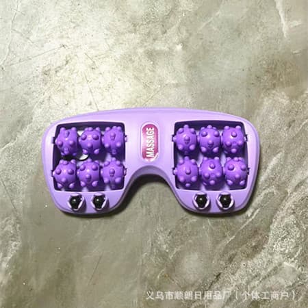 Foot massager for home use, health and wellness, foot massage with rollerball, magnetic therapy, acupressure, foot massager.