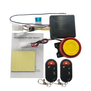 Motorcycle Anti-Theft Alarm Motorcycle Accessories Parking Lot Vehicle Finding Waterproof Remote Dual Flash Sensitive