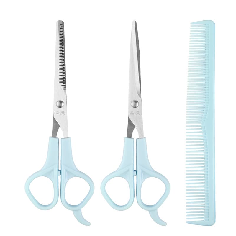 Stainless Steel Hair Cutting Scissors Professional Barber Thinning Shears Flat Scissors Hairdresser Tool