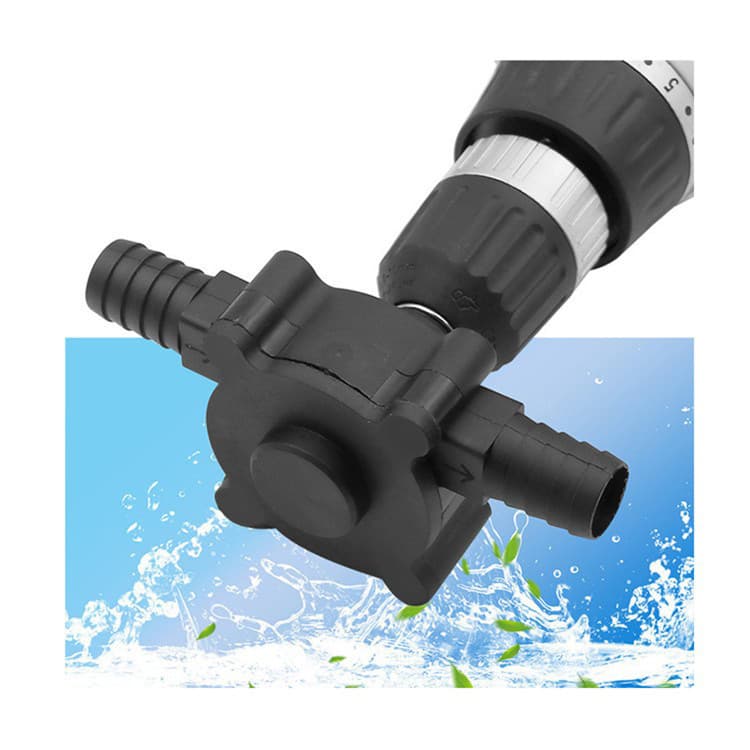 Home Use Small Water Pump Hand Drill Convenient DC Water Pump Self-priming Centrifugal For Transfer Irrigation