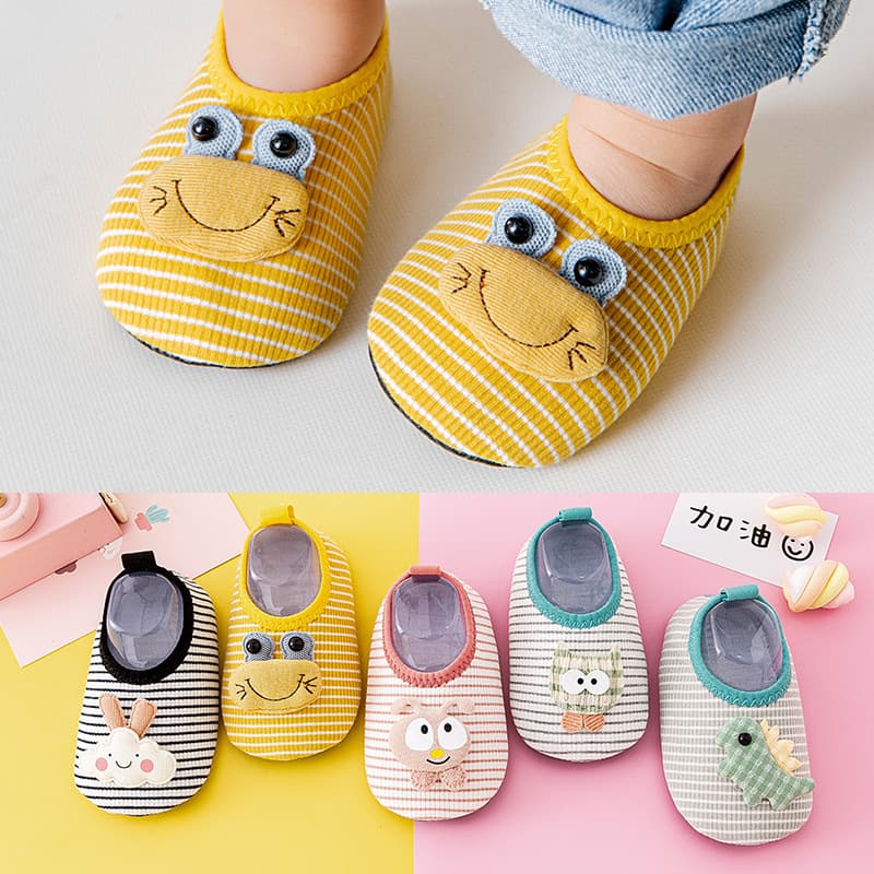 Baby Floor Shoes, Indoor Shoes for Children, Boys and Girls Winter Home Shoes, Infant Walking Shoes, Soft Sole Non-Slip
