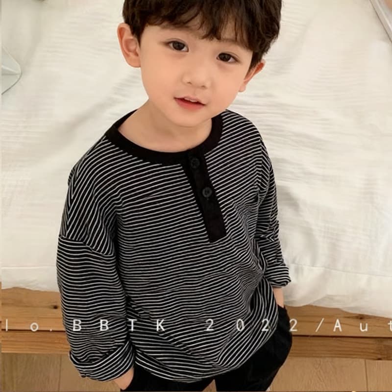 Autumn New Style Children's Base Layer Shirt, Boys' Long Sleeve T-Shirt, Girls' Base Clothing, Striped Top, Wholesale Kids' Apparel