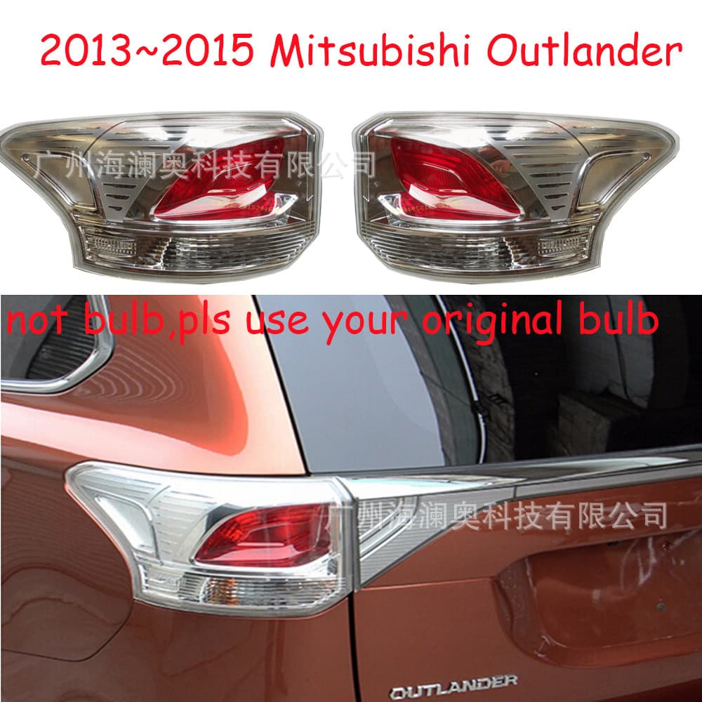 Compatible with Mitsubishi Outlander Tail Light Brake Light Rear Bumper Light Fog Light 2013-2015