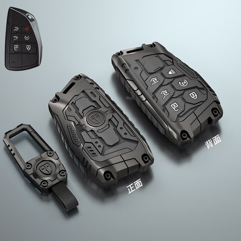Cross-border Drop Shipping Metal Key Case for GMC Pickup Truck 5-Button 6-Button Key Shell Buick Envision S Men