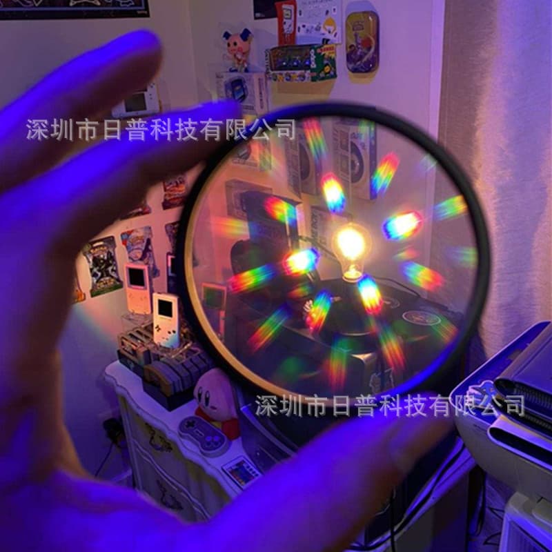 Camera Phone Star Filter Effect Lens Acrylic Glass Polarizing Filter PL CPL Polarizer Sheet