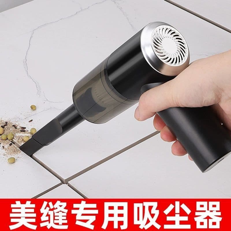 Grout vacuum cleaner for tile renovation, high suction handheld compact cleaning machine, household power, factory cross-border wholesale