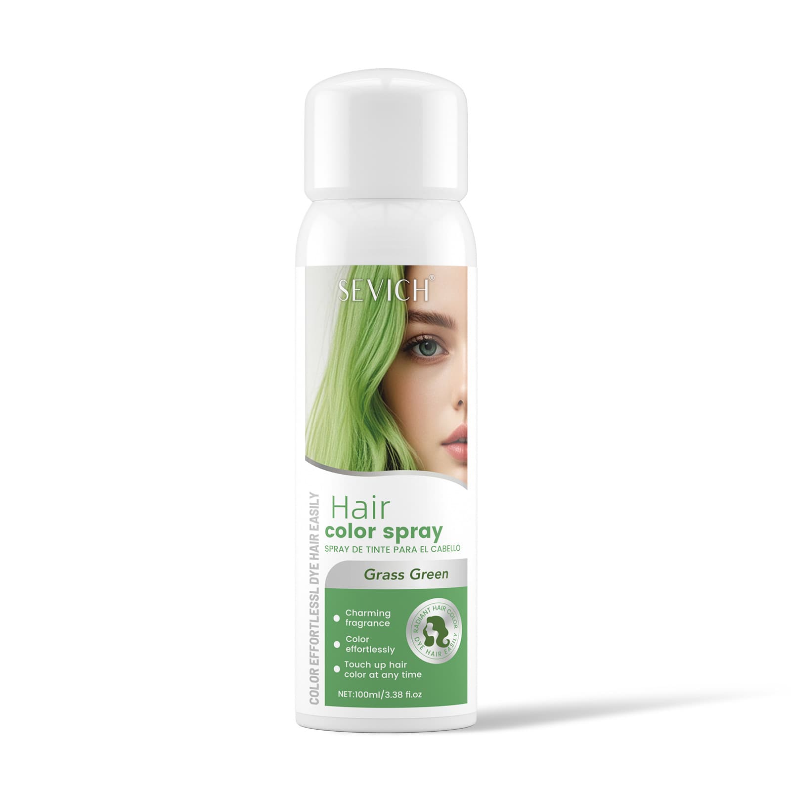 Cross-border Color Dye Spray Quick Temporary Hair Colorant Scalp Care Color Setting Spray