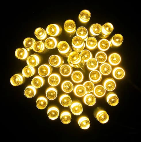 Factory Solar String Lights LED Bare String Lights Outdoor Waterproof Lawn Lights Starry Sky Garden Holiday Decorative Color Lights