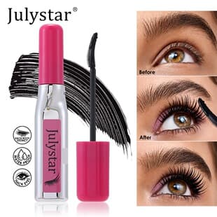 TIKTOK New Natural Lengthening Long-Lasting Volumizing Mascara, Quick-Dry Smudge-Proof Black Mascara, Wholesale in Stock