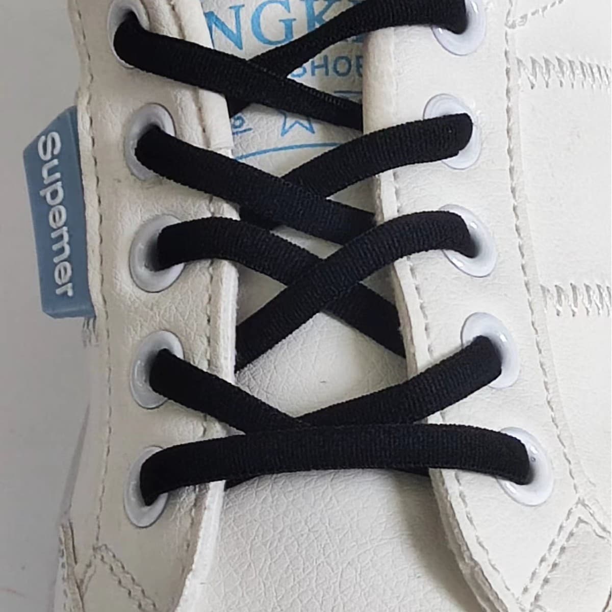 No-Tie No-Bind Elastic Semi-Round Shoelaces Casual Athletic Shoelaces Lazy Shoelaces Wear-Resistant Canvas Shoes Outdoor