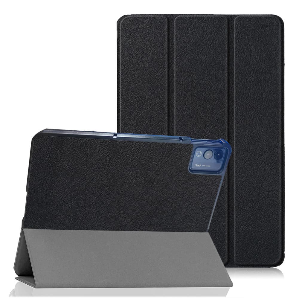 Compatible with Tecno T1101 Megapad 11 LTE Tablet Leather Case Cast Three-Fold Magnetic Cover