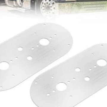 W900L watermelon light mounting plate silver