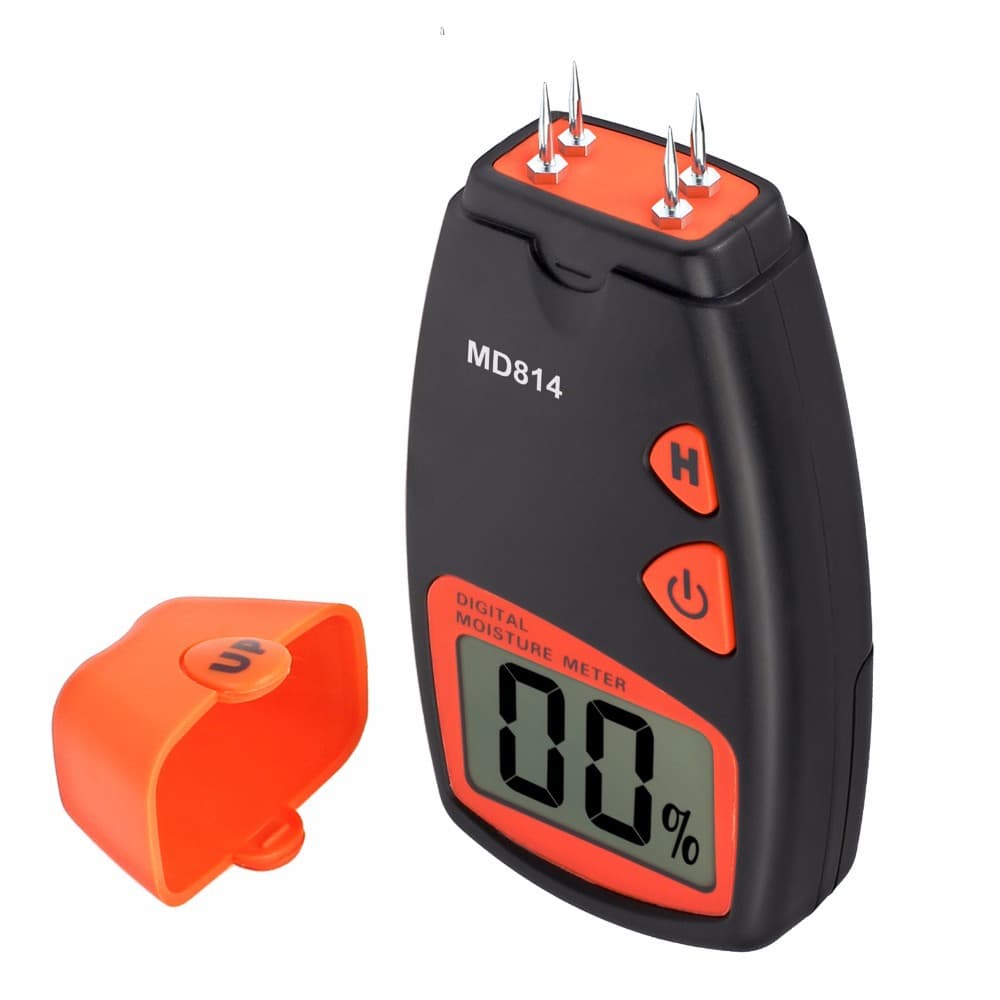 Cross-Border Moisture Meter for Wood, Liquid Four-Pin LED Digital Cotton Tester MD814