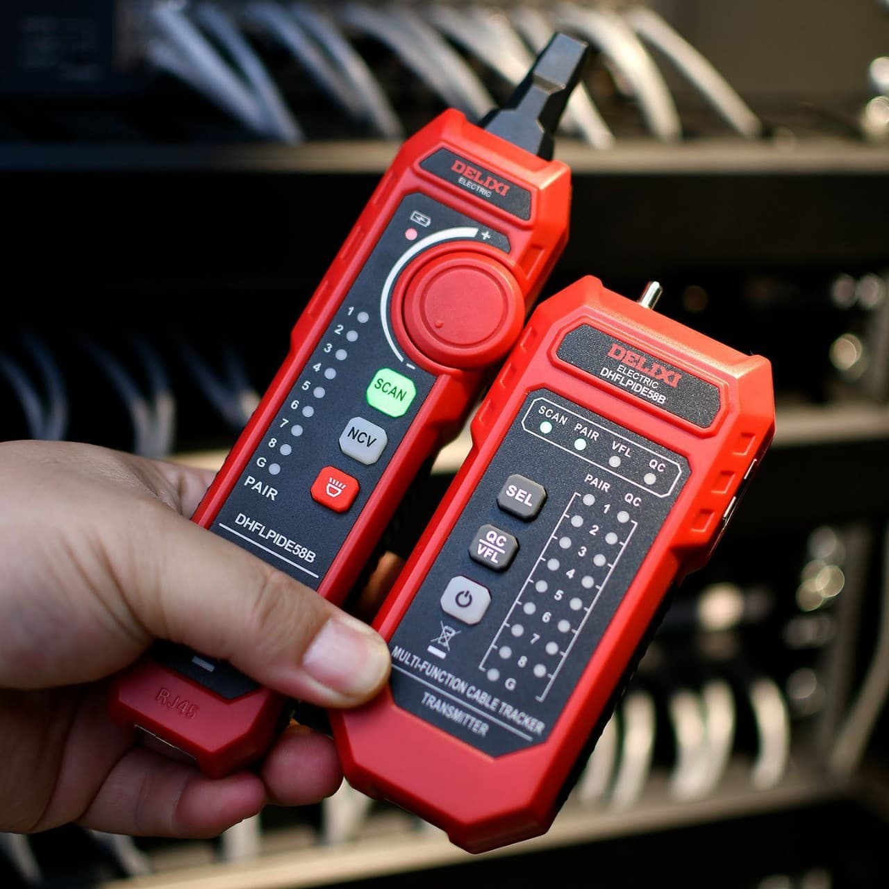Delixi electrical network line finder POE live line inspection multi-functional line line measuring instrument line line finder
