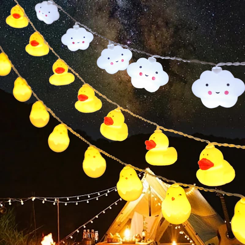 led small lanterns children cartoon birthday decoration room decoration outdoor camping waterproof atmosphere lights night market stalls