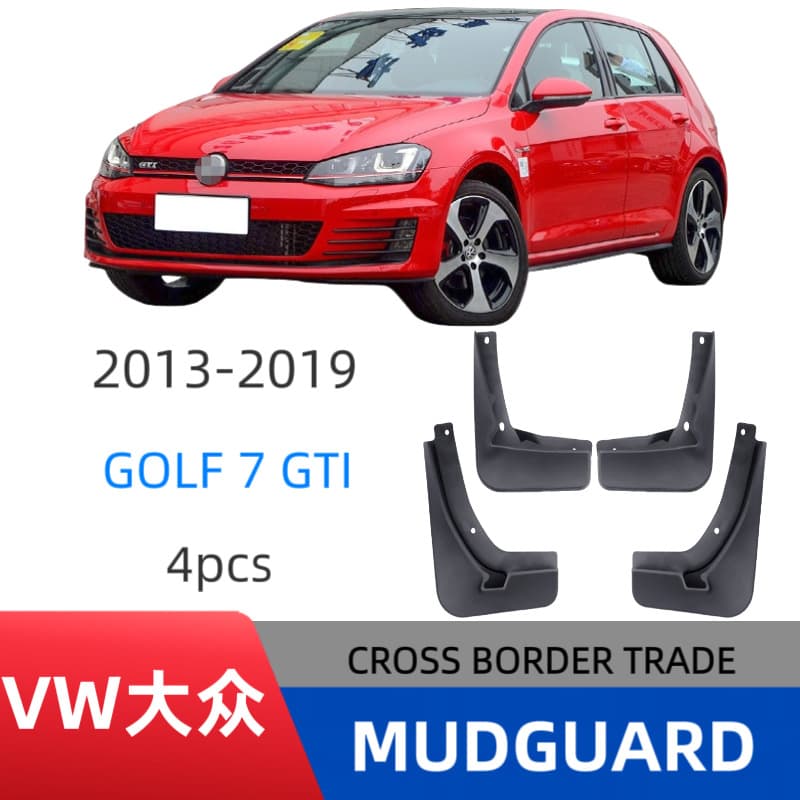 Compatible with 13-19 VW Golf 7 GTI Golf 7 GTI Export Cross-border Car Mud Flap Accessories
