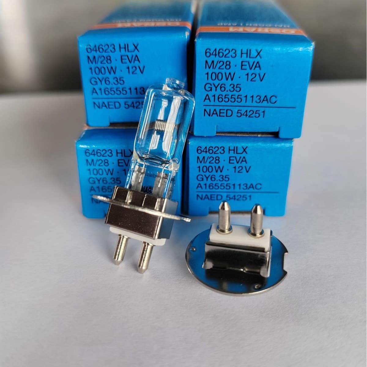 64623HLX PG22 Bulb 12V100W G6.35 Medical Instrument Equipment Bulb