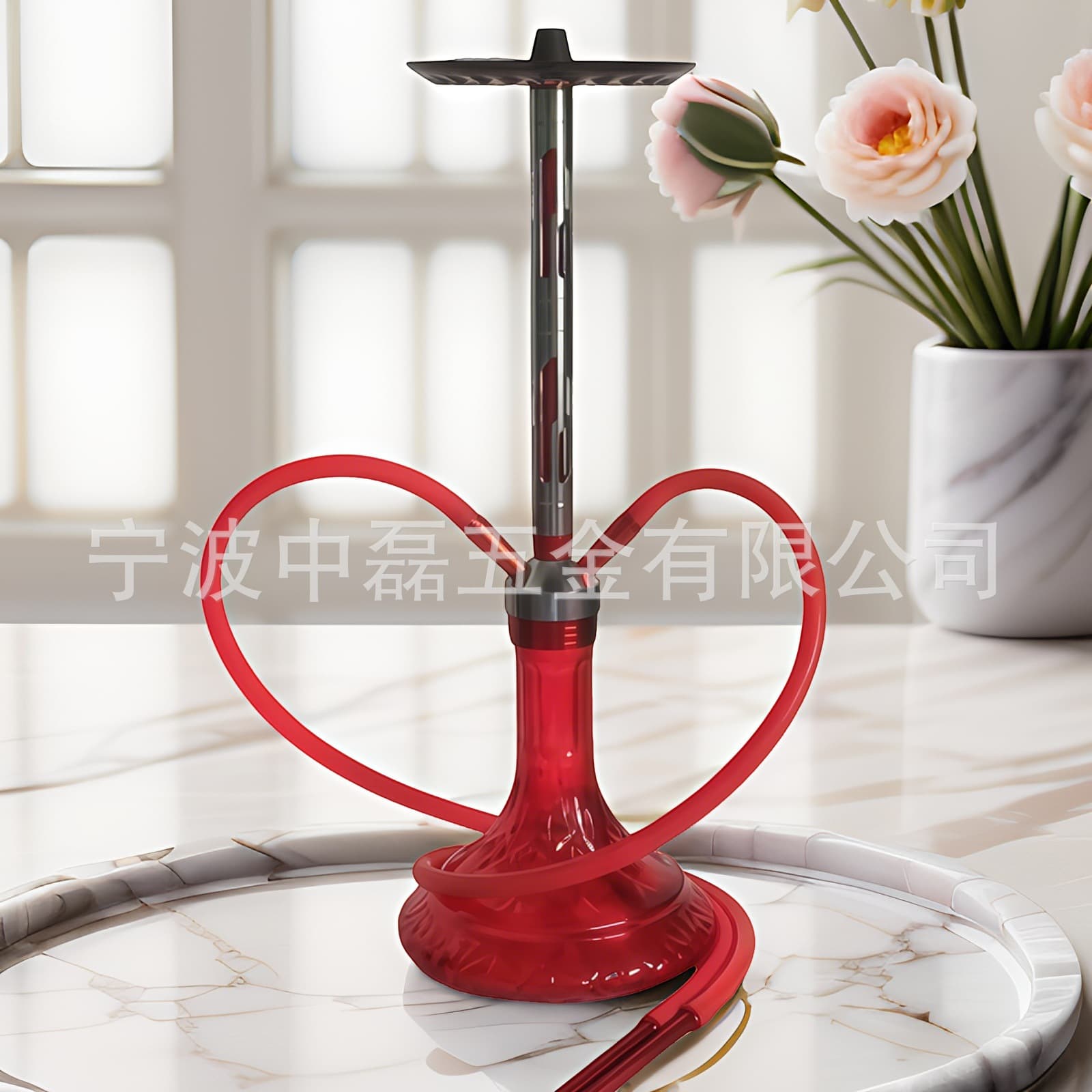 2025 New Hot Selling Stainless Steel Hookah Premium Hookah Factory Direct Smoke Gun