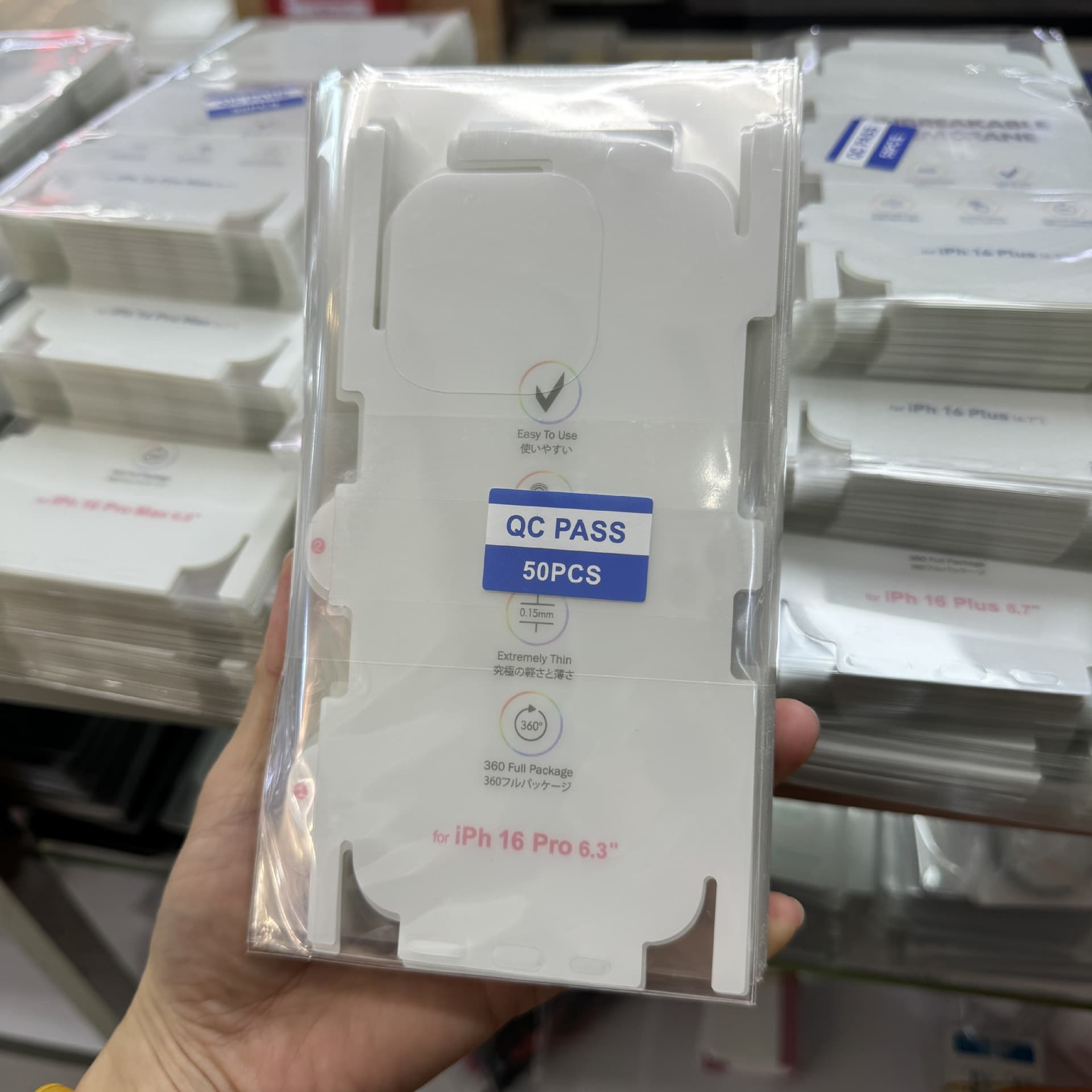 Matte Full Wrap Back Film for iPhone 17 Pro Max, Hydrogel Film, Full Wrap Edge Invisible Front and Back Film for iPhone 16 Pro