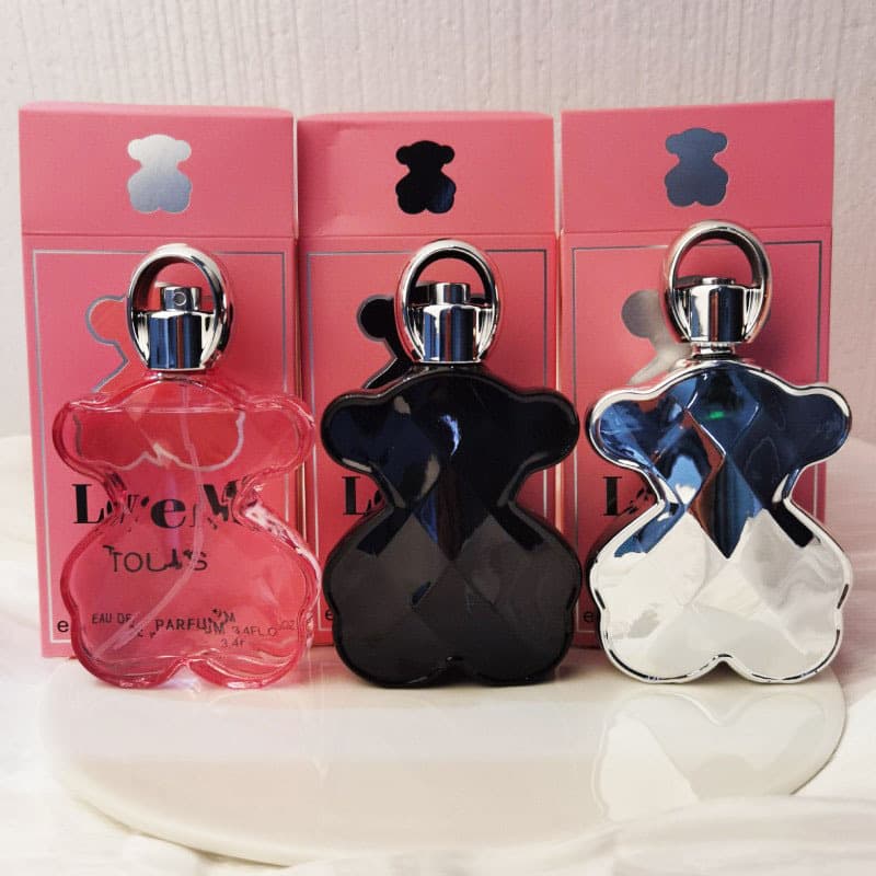 Cross-border Export Best-selling Women's Perfume Long-lasting, Viral Bear-shaped Perfume Light Scent for Students, Wholesale Designer Women's