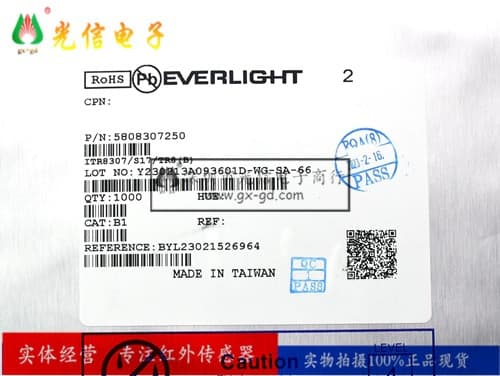 ITR8307/S17/TR8(B) Reflective Miniature Infrared Photoelectric Switch Sensor Optocoupler SOP4 Package