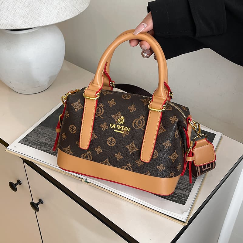 Stylish Cross-Border Women's Bag 2025 New Printed Light Luxury Trendy High-Quality Versatile Large-Capacity Shoulder Bag for Women