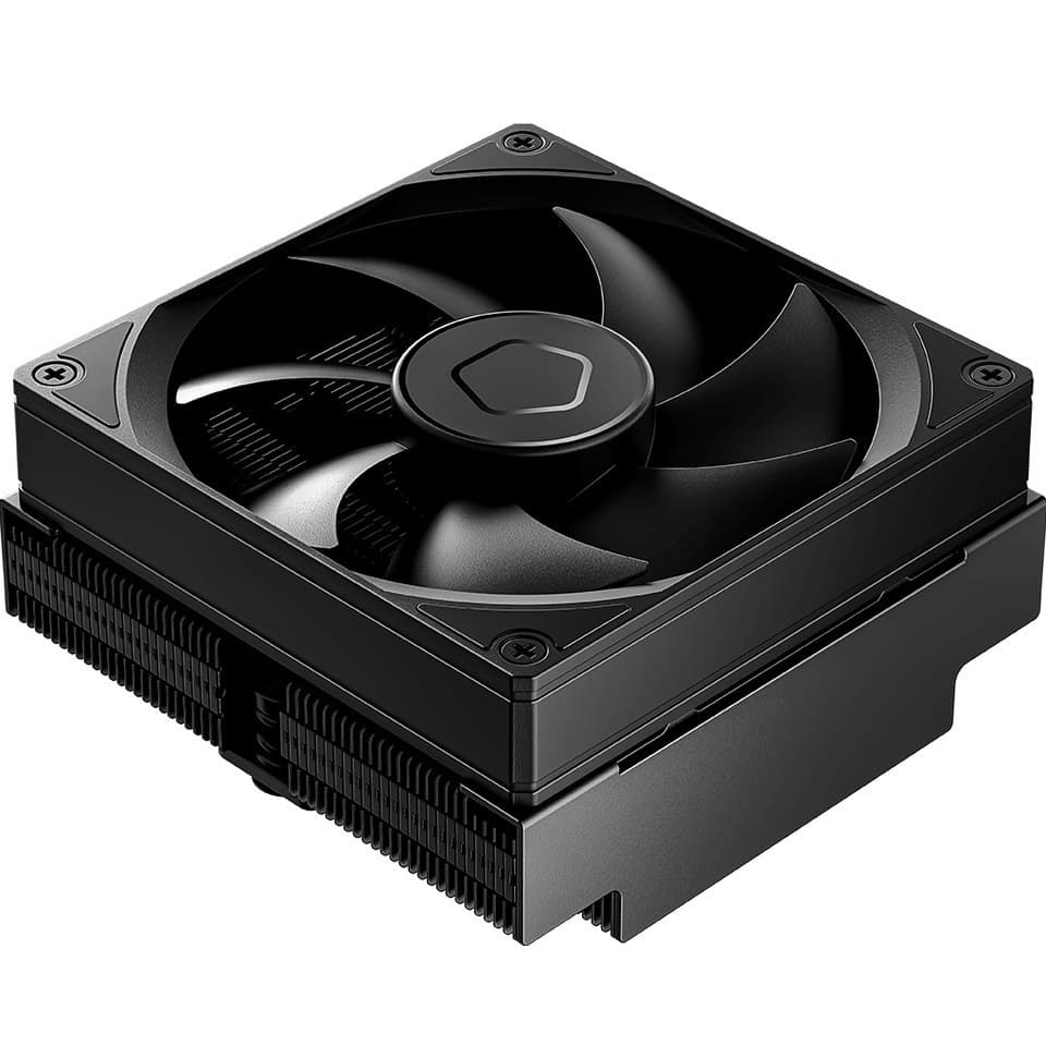 Coolin IS-47XT V2 BLACK Silent Ultra-Thin ITX Pressure AM4 Heat Pipe CPU Radiator Fan 1700
