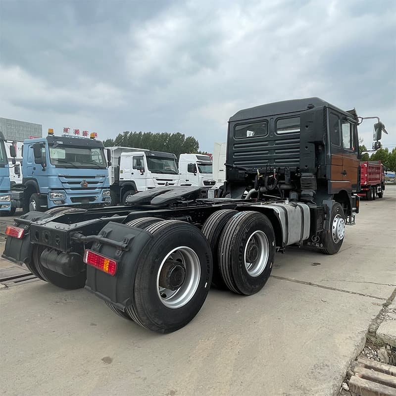 Shaanxi Automobile Delong F3000 tractor unit, used 10-wheel heavy-duty truck, 375 horsepower cargo transport tractor.