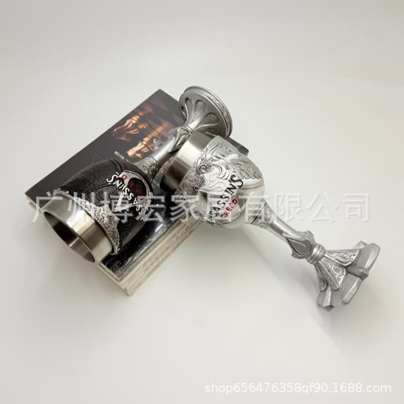 European and American Assassin's Creed sword gloves 304 stainless steel goblet mug water cup creative personalized wine glass
