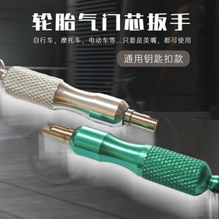 Valve Core Wrench Keychain Car Bicycle Tire Air Valve Air Conditioning Disassembly Repair Tire Deflation Needle Tool