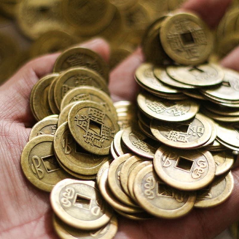 Zinc alloy Five Emperors coins in bulk antique wholesale alloy large copper coins coins metal imitation Qing Dynasty copper coins retail large coins
