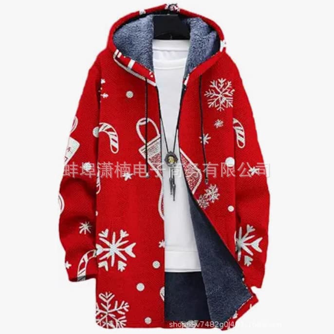 2026 Spring New Men's Cross-Border Trend Young Men Lapel Chenille Wool Overcoat Wool Jacket Mixed Batch