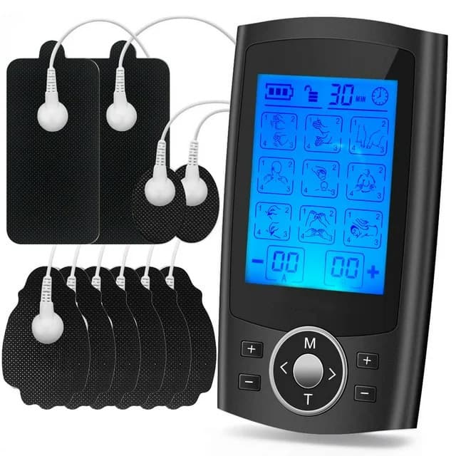 Walmart TENS rechargeable muscle stimulator, EMS dual-channel 36-mode therapy massager