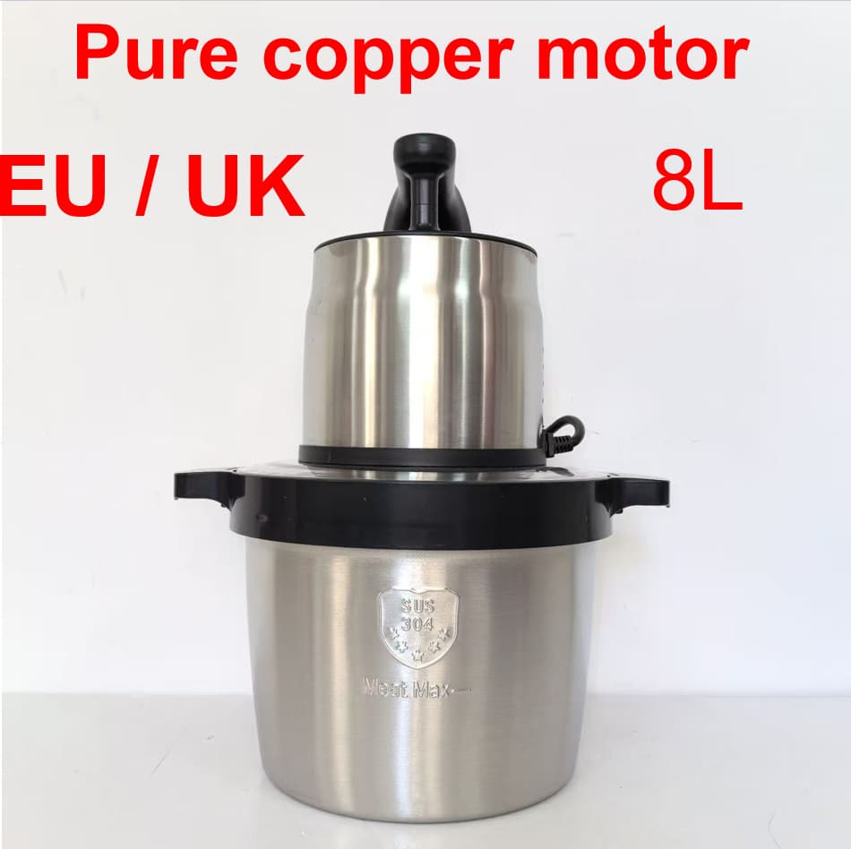 Fufu Machine Wholesale Export Meat Grinder Vegetable Stuffing Machine Garlic Mincer Blender Baby Food Processor Pure Copper Multifunctional