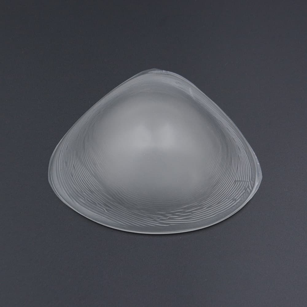 BTR-TM-W Nippleless Triangle Silicone Breast Prosthesis Simulation Fake Breast Post-Mastectomy Breast Form Chest Patch