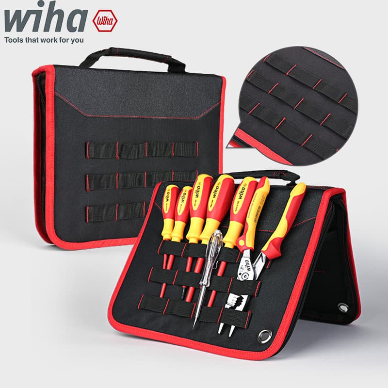German Wiha Insulated Screwdriver Set VDE Electrician Professional Cross Flat Screwdriver Tool 1000V