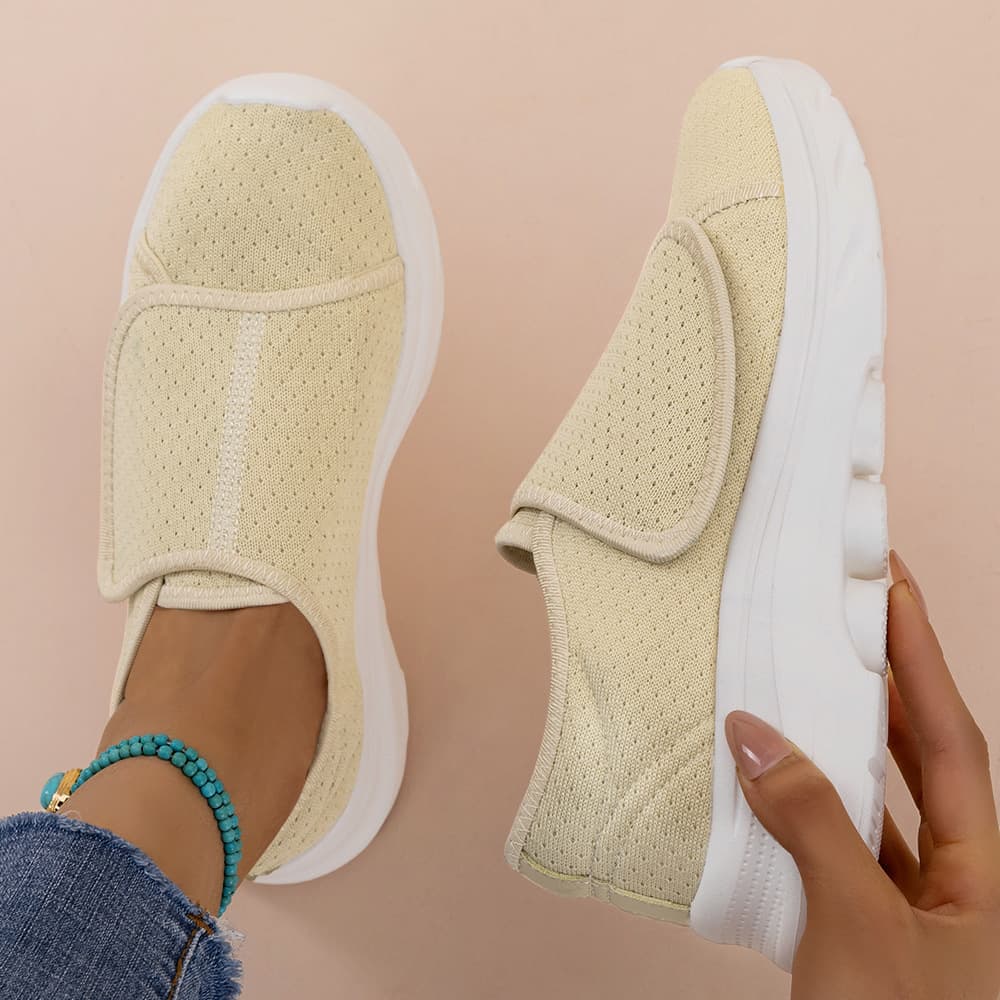 Women's Spring Shoes, Export Women's Shoes, Velcro Convenient Shoes for Seniors, EVA Cold Bond Soft Sole Comfortable Casual Shoes