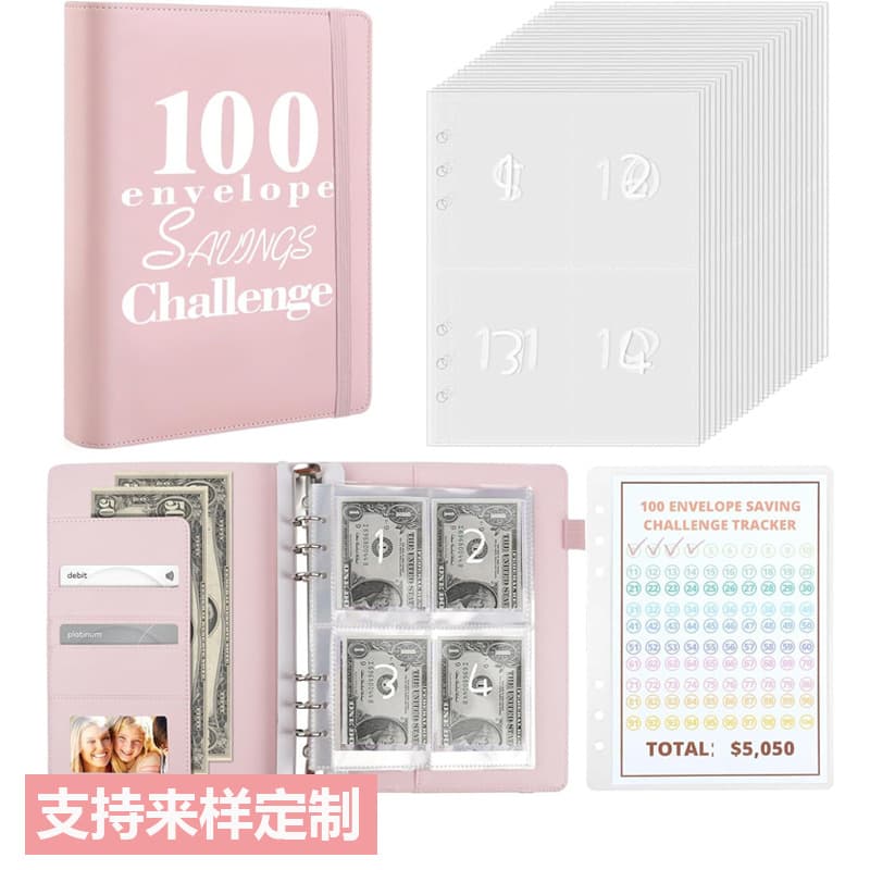 100 Days Couples Save Money Challenge Cash Savings Book 100 Envelope Challenge Binder