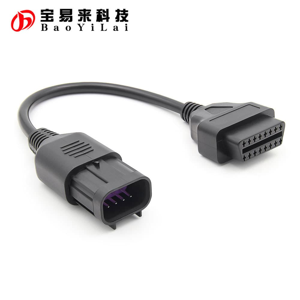OBD2 8-Pin to 16-Pin Cable for Polaris ATV Slingshot All-Terrain Vehicle