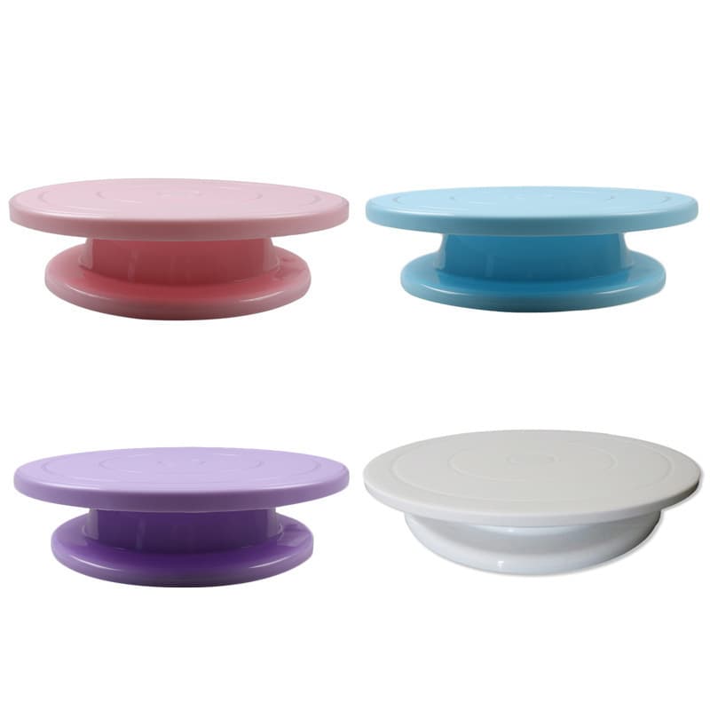 Cake Decorating Turntable Rotating Stand Baking Tool DIY Cake Spinner Cream Icing Table In Stock