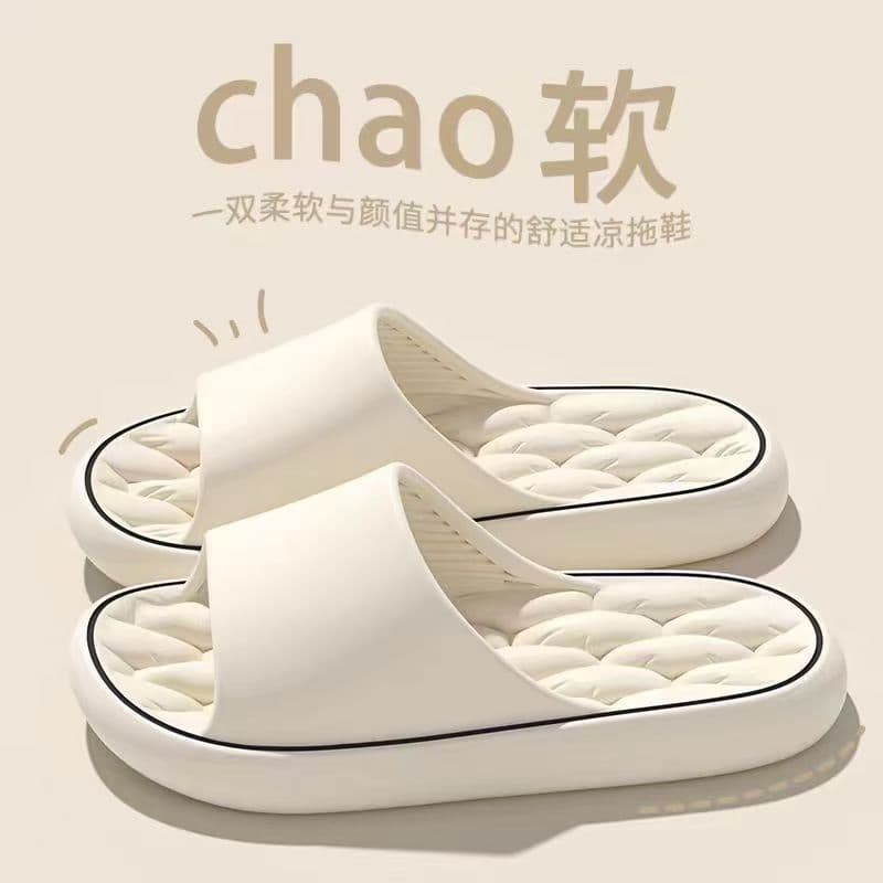 Cloud-like Comfort Home Slippers Summer New Style Couple Indoor Soft Sole Non-slip Hotel Slippers Drop Shipping