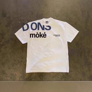 250g Heavyweight Pure Cotton! American Oversized Shoulder Letter Print Couple Loose Short Sleeve T-Shirt Men Y2K