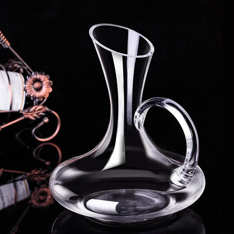 Decanter Red Wine Glass Carafe U-Shape Wine Dispenser Set Thickened Crystal Wine Glasses