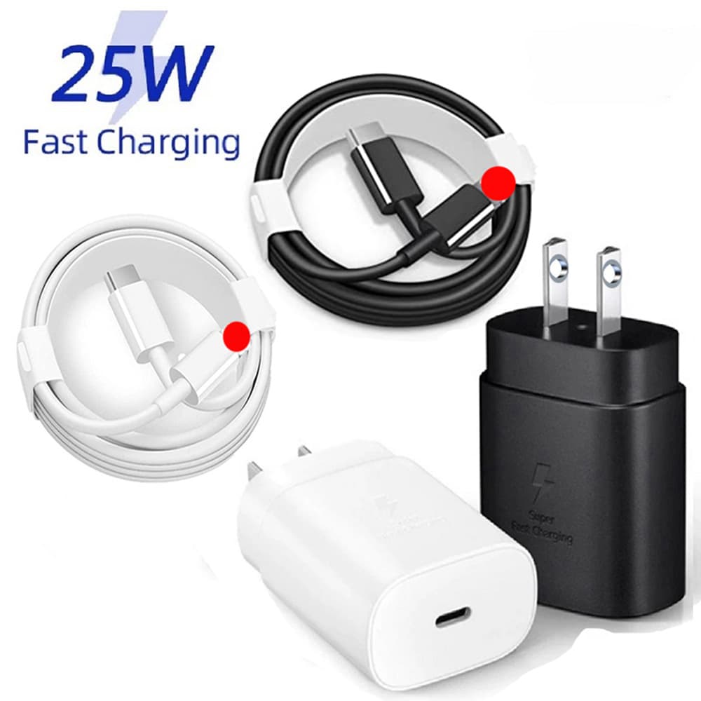 PD25W Charger Type-C Port Compatible with Samsung Android Apple Phone Charging Head Charging Protocol PD