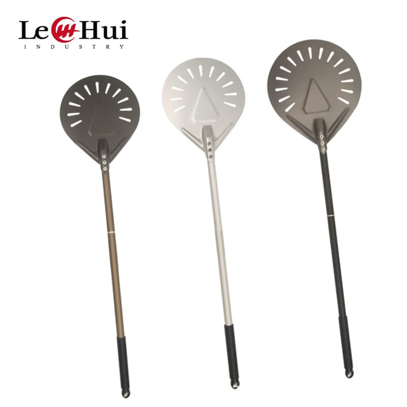 Lehui pizza rotating shovel round two-section two-section detachable 789-inch shovel surface commercial household kitchen utensils