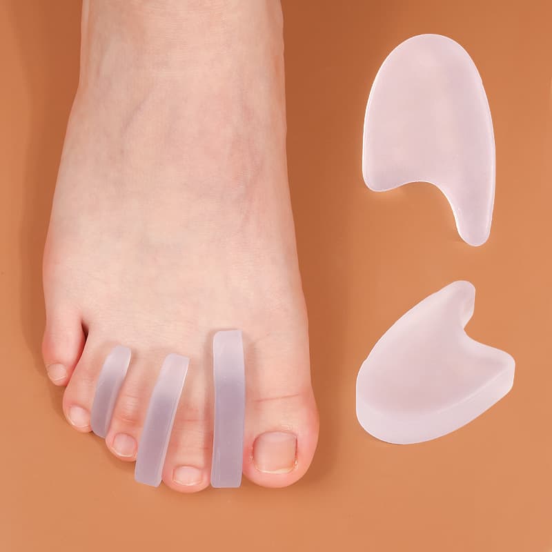 Bunion corrector, bunion separator, SEBS soft, invisible, suitable for day and night wear.