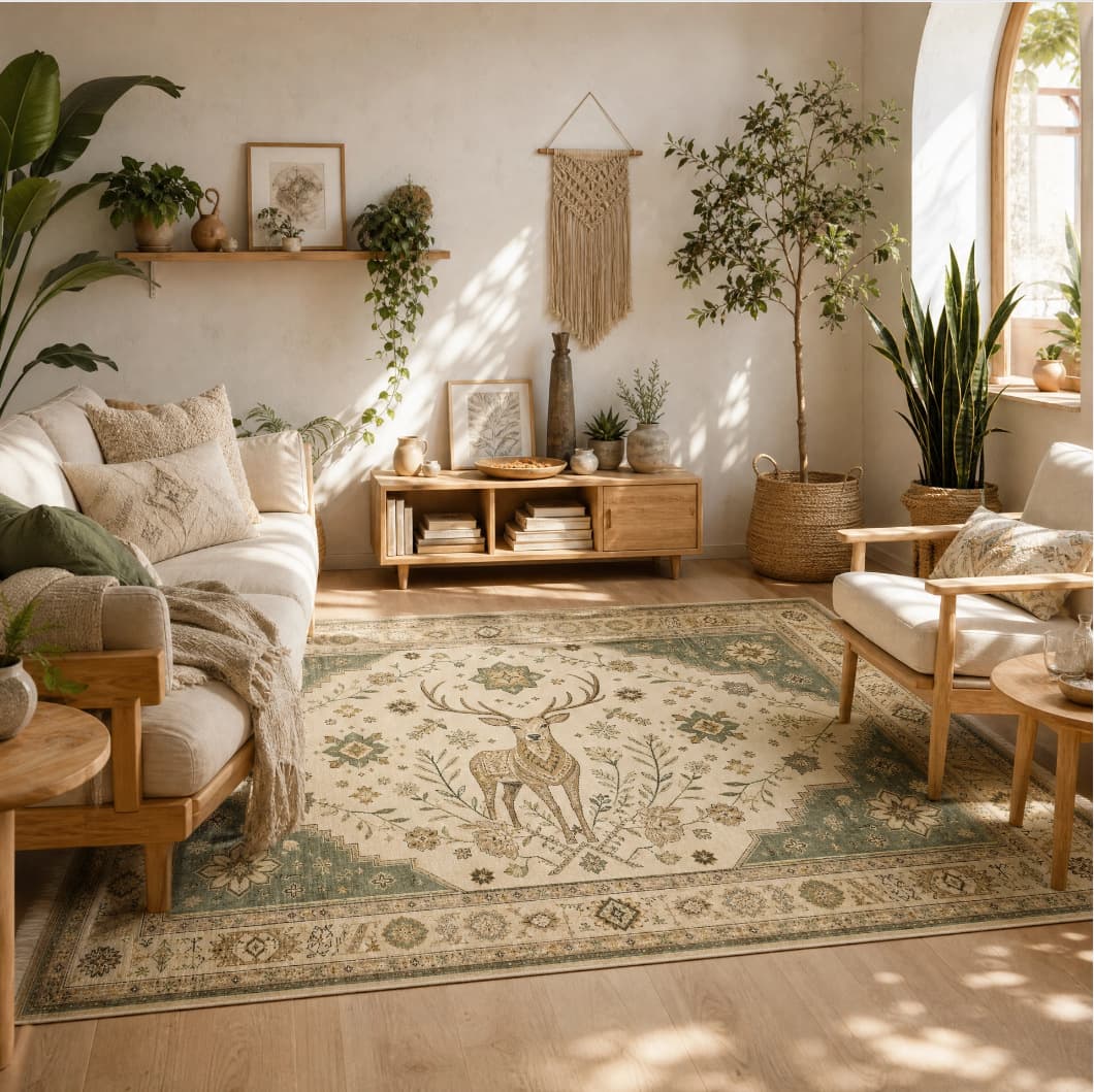 Amazon Cross-Border Stock Bedroom Decorative Bedside Rug, Living Room Coffee Table Creative Decorative Carpet Mat, Foreign Trade Drop Shipping