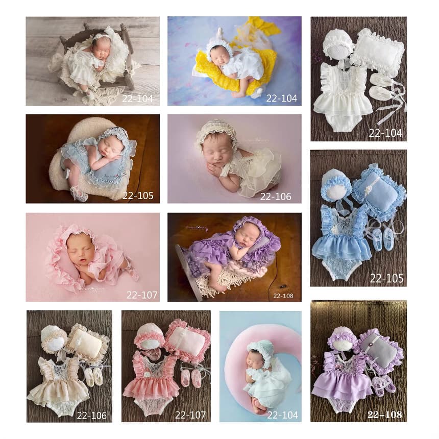 New Children's Maternity and Baby Photography Theme Outfit Newborn Full Moon Photo Shoot Clothing Baby 100-Day Baby Photo Clothing