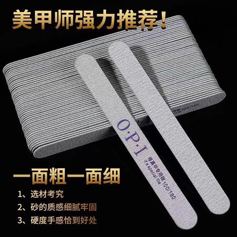 Nail Buffing Strip Nail Sanding Strip Large Nail File Double-Sided Manicure Sanding Full Set Nail Salon Special Wholesale
